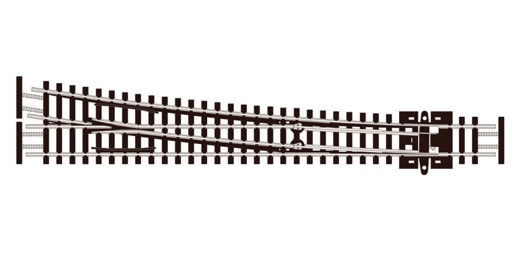 Peco Streamline SL-E388F N Scale Code 55 Electrofrog Large Right Hand Turnout