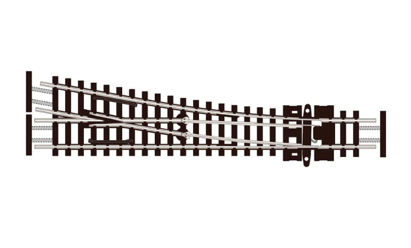Peco Streamline SL-E391F N Scale Code 55 Electrofrog Small Radius Right Hand Turnout