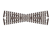 Peco Streamline SL-E393F N Scale Code 55 Electrofrog Short Crossing