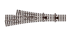 Peco Streamline SL-E399F N Scale Code 55 Electrofrog Asymmetric 3 Way Turnout