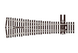 Peco Streamline SL-E8348 HO Scale Code 83 Electrofrog #4 Wye Turnout