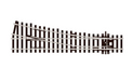 Peco Streamline SL-E91 HO Scale Code 100 Track Electrofrog Small Right Hand Turnout