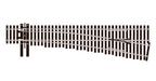 Peco Streamline SL-U7061 HO Scale Code 70 Unifrog #6 Right Hand Turnout