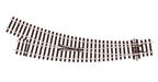 Peco Streamline SL-U76 HO Scale Code 100 Unifrog Small Right Hand Turnout