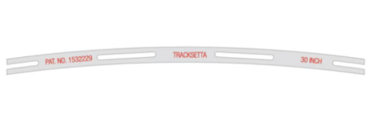 Peco Tracksetta N-T30 Scale Track Laying Template for 30" Radius Curve