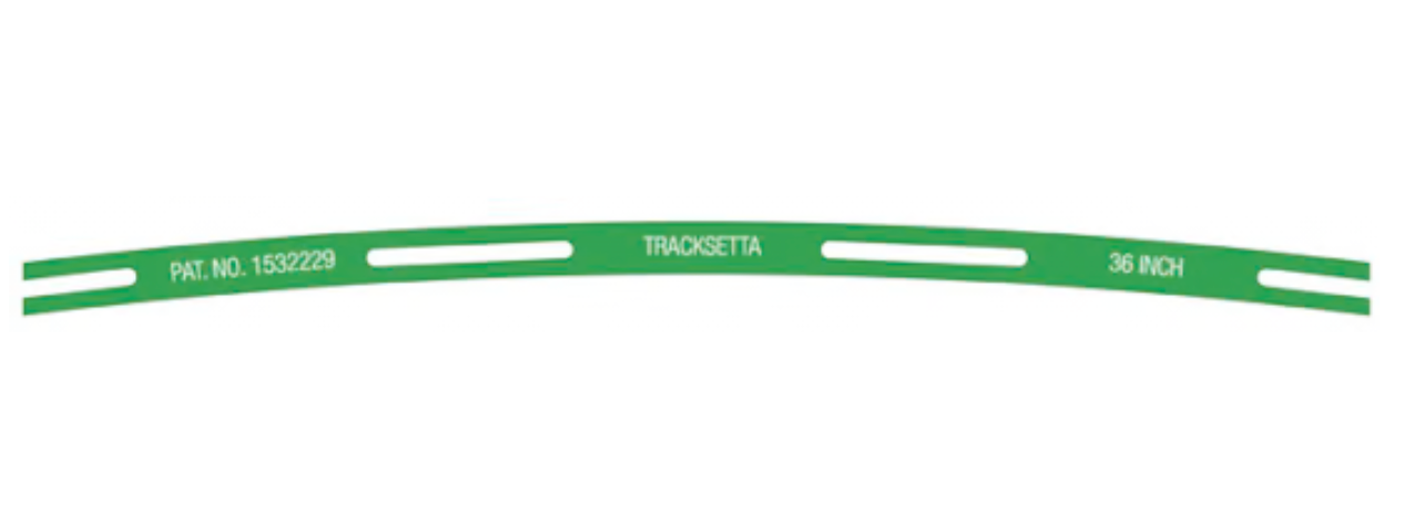 Peco Tracksetta N-T36 Scale Track Laying Template for 36" Radius Curve