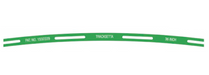 Peco Tracksetta N-T36 Scale Track Laying Template for 36" Radius Curve