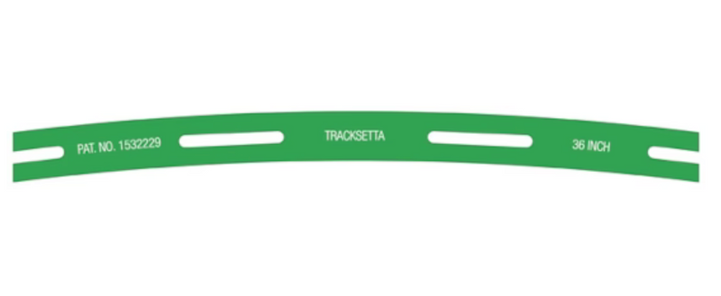 Peco Tracksetta OO-T36 HO Scale Track Laying Template for 36" Radius Curve