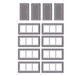 Peco / Wills SSM314 HO Scale Extra Window & Doors