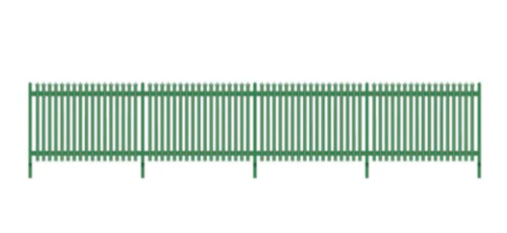 Peco / Wills SSM317 HO Scale Modern Palisade Fencing (1460mm)