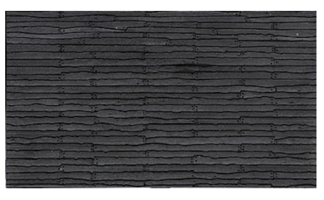 Peco / Wills SSMP209 HO Scale 130mm x 75mm Waney – Edge Boarding Pattern Sheet (4 Pack)
