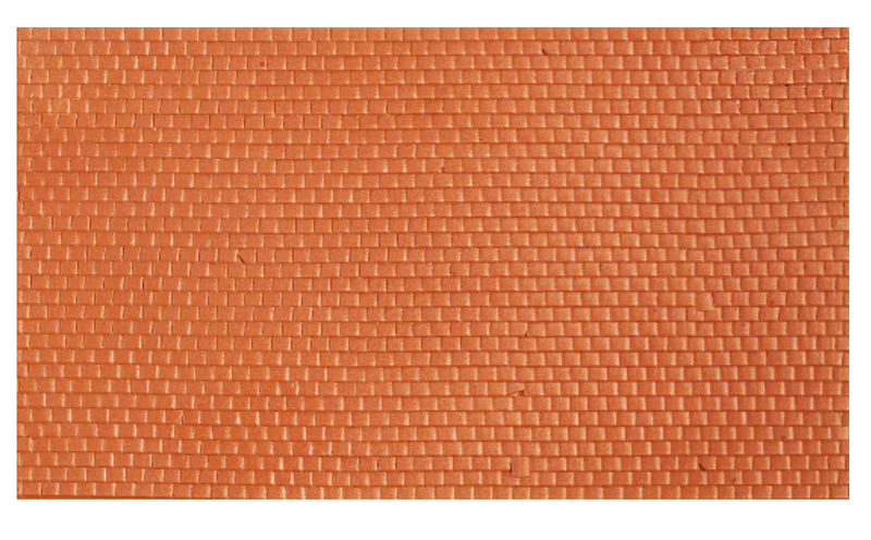 Peco / Wills SSMP211 HO Scale 130mm x 75mm Plain Tiles Pattern Sheet (4 Pack)