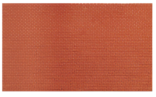 Peco / Wills SSMP212 HO Scale 130mm x 75mm Plain Bond Brickwork Pattern Sheet (4 Pack)