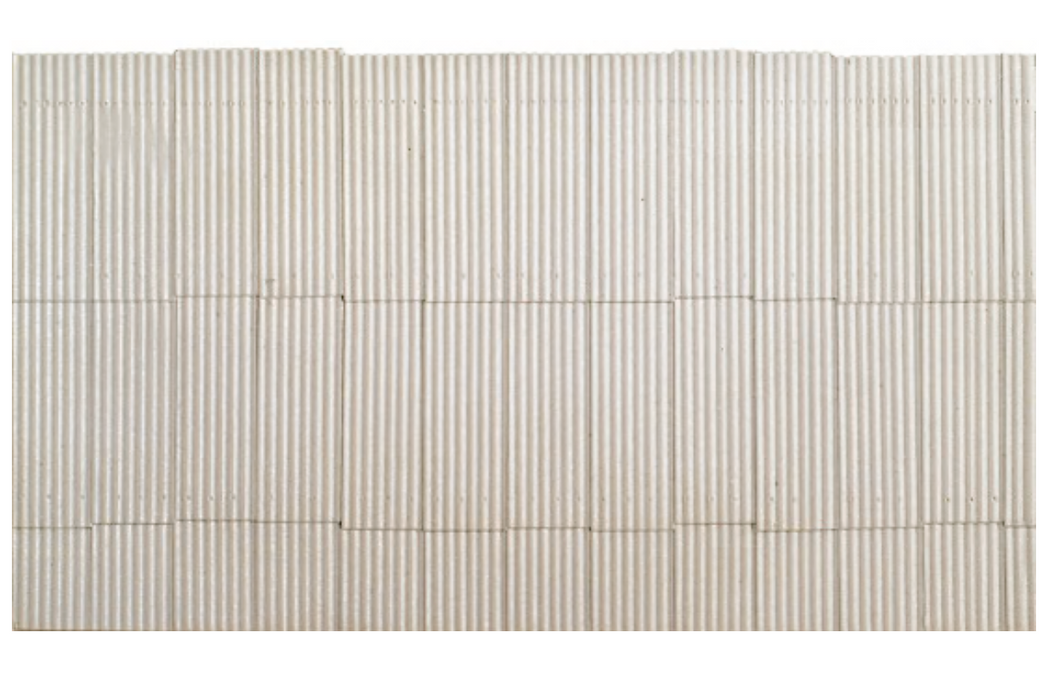 Peco / Wills SSMP216 HO Scale 130mm x 75mm Corrugated Iron Pattern Sheet (4 Pack)
