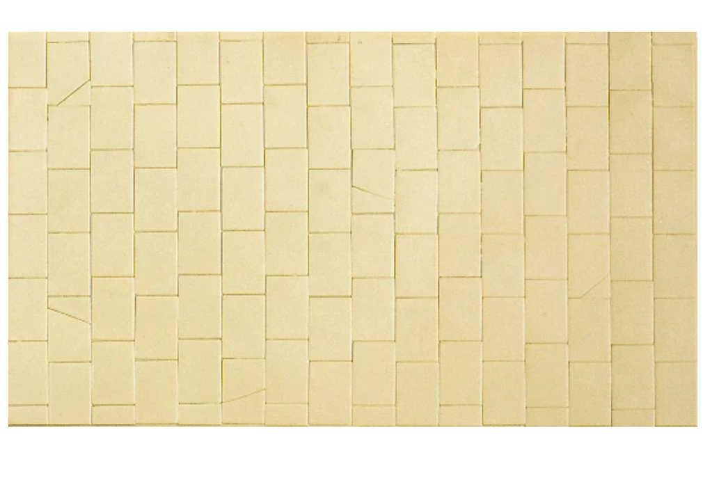 Peco / Wills SSMP221 HO Scale 130mm x 75mm Victoria Paving Stone Pattern Sheet (4 Pack)
