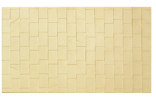 Peco / Wills SSMP221 HO Scale 130mm x 75mm Victoria Paving Stone Pattern Sheet (4 Pack)