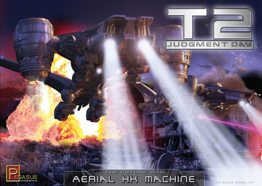Pegasus Hobbies 9016 1/32 Aerial HK Machine T2 Judgement Day Figures Model Kit