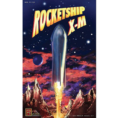 Pegasus Hobbies 9112 1/144 Rocketship X-M Plastic Model Kit