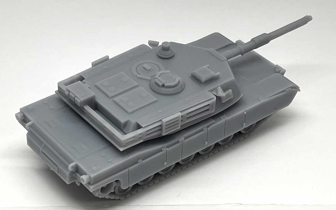 Phoenix Precision Models 31065 HO Scale M1A2 Abrams Tank for Flat Car Load (Unpainted Resin)