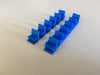 Pikestuff 4103 HO Scale Blue Coach Seats (72 Seat)