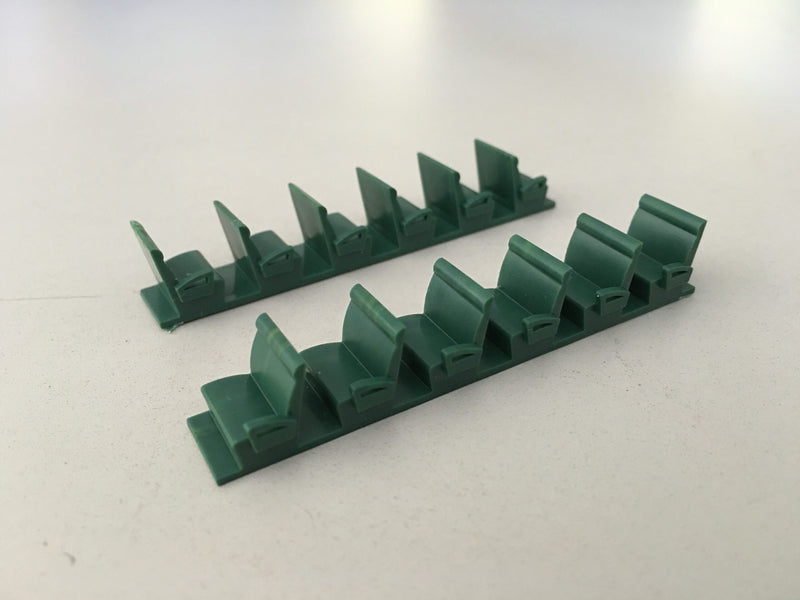 Pikestuff 4104 HO Scale Green Coach Seats (72 Seat)