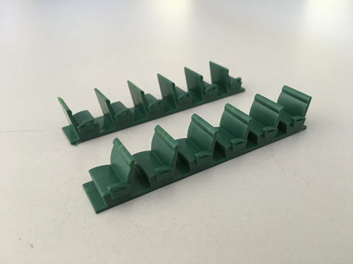 Pikestuff 4104 HO Scale Green Coach Seats (72 Seat)