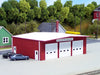 Pikestuff 541-0192 HO Scale Red Fire Station Kit
