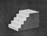Pikestuff 541-1010 HO Scale Concrete Steps