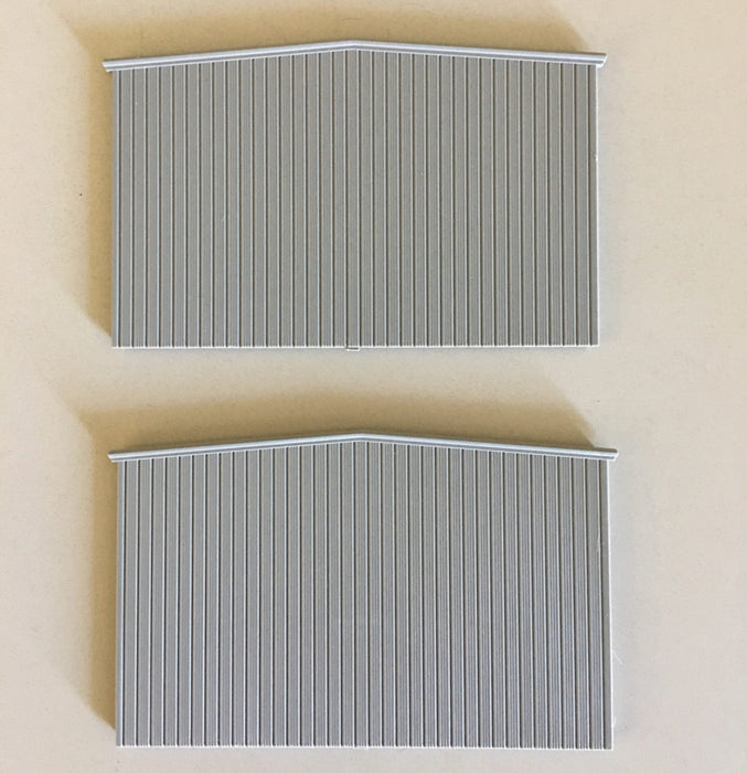 Pikestuff 541-1012 HO Scale Prefab Warehouse Ends (2 Pack)