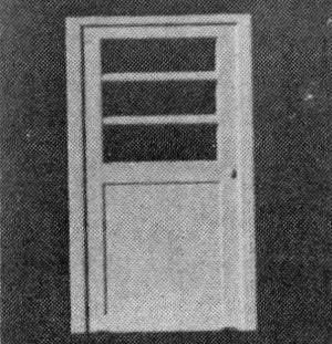 Pikestuff 541-1104 HO Scale 3 Panel Window Door (3 Pack)