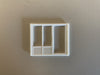 Pikestuff 541-1105 HO Scale Door & 2 Window Office Combo