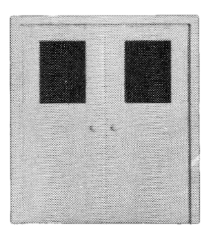 Pikestuff 541-1111 HO Scale Double Personnel Door (2 Pack)