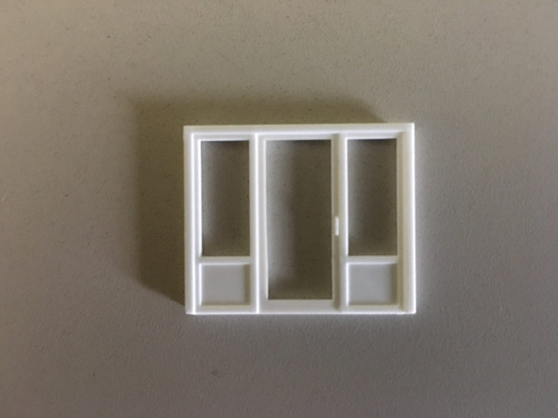 Pikestuff 541-1115 HO Scale Window with Center Door Combo