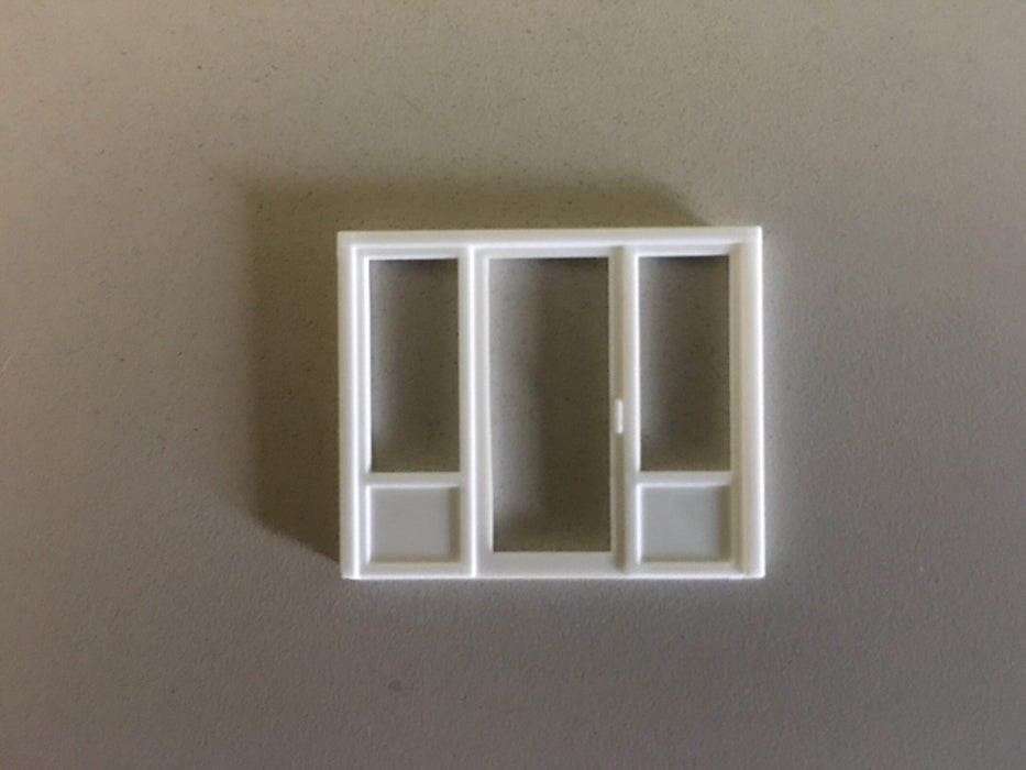Pikestuff 541-1115 HO Scale Window with Center Door Combo