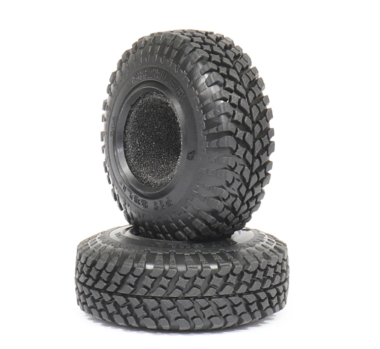 Pit Bull RC PBTPBG1AK 1" Growler Scale Tires with Foam Inserts