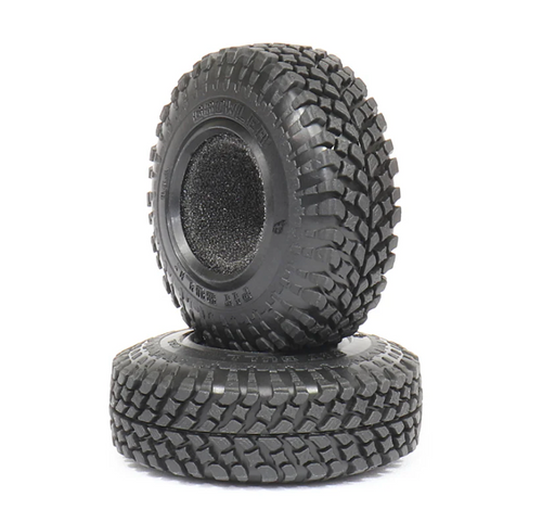 Pit Bull RC PBTPBG1AK 1" Growler Scale Tires with Foam Inserts
