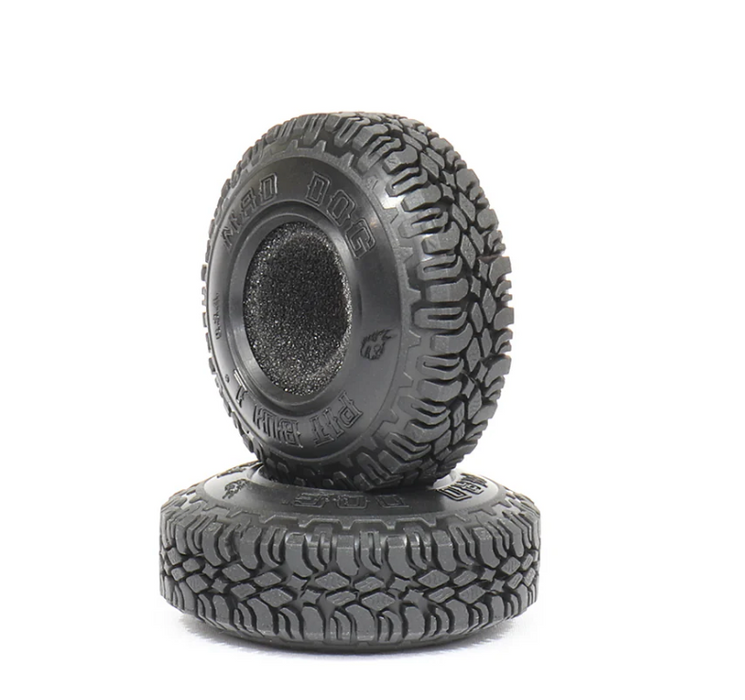Pit Bull RC PBTPBMD1AK 1" Mad Beast Scale Tires with Foam Inserts