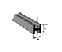 Plastruct Model Parts 90066 H-10 H Column, 5/16" (5 Pack)