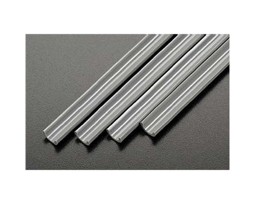 Plastruct Model Parts 90173 HP-6 Half Round Profile, 3/16" (4 Pack)