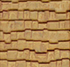 Plastruct Model Parts 91655 O Scale Wood Shake Shingles (2 Pack)
