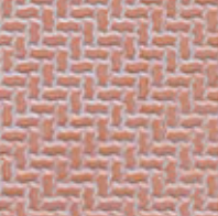 Plastruct Model Parts 91671 PS-141 O Scale Interlocking Paving
