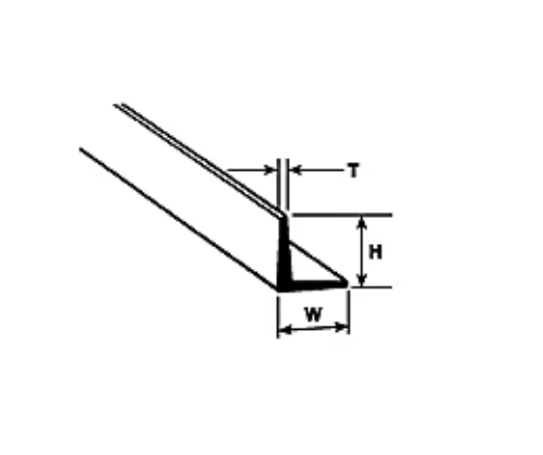 Plastruct Model Parts 90508 AFS-12 Angle