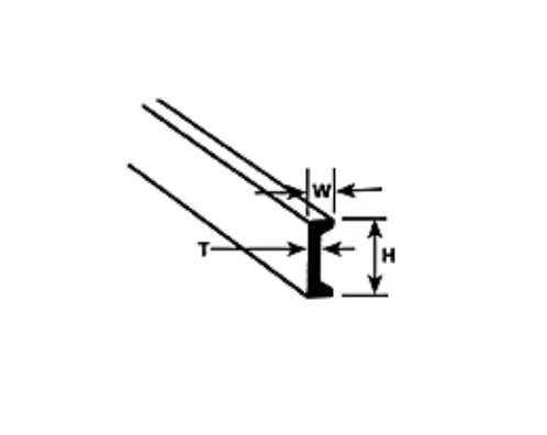 Plastruct Model Parts Channel