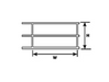 Plastruct Model Parts Hand Rail