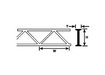 Plastruct Model Parts Open Web Truss