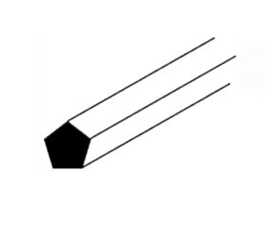 Plastruct Model Parts Pentagon Rod