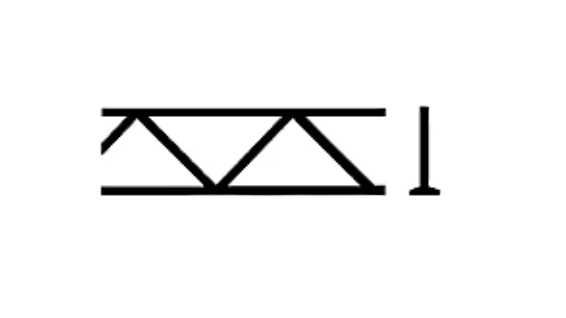 Plastruct Model Parts Warren Open Web Truss