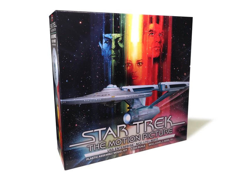 Polar Lights 1006 1/350 Star Trek U.S.S. Enterprise Refit Skill 2 Model Kit