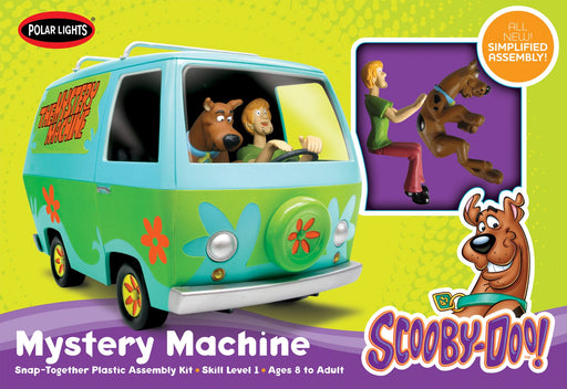 Polar Lights 901 1/25 Scooby-Doo Mystery Machine SNAP Skill Level 1 Model Kit