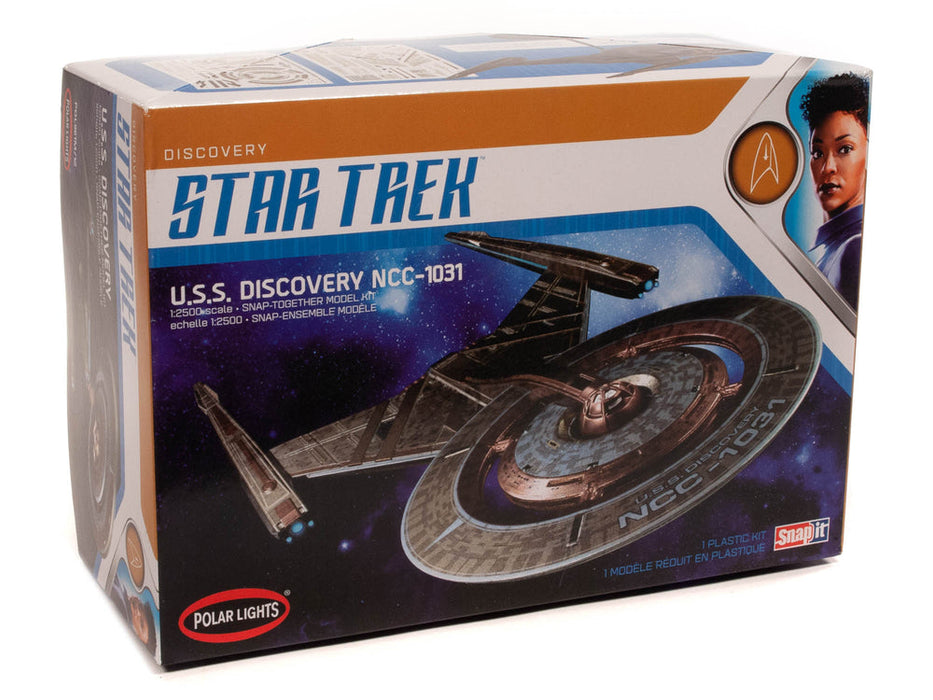 Polar Lights 961 1/2500 Star Trek U.S.S Discovery SNAP Model Kit